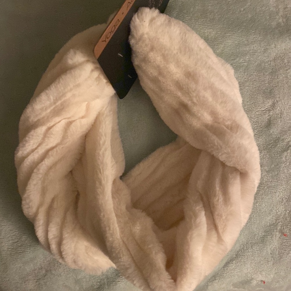 White scarf